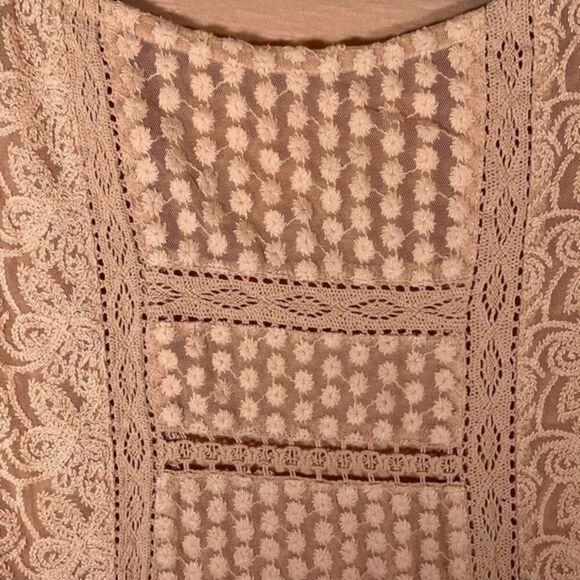 Lucky Brand Pink Boho Patterned Top - Picture 4 of 5